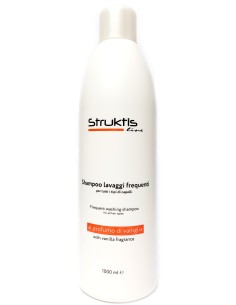 struktis shampoo professionale - 1 litro - vaniglia - lavaggi frequenti: tuttocasashop.it: igiene e cura della persona