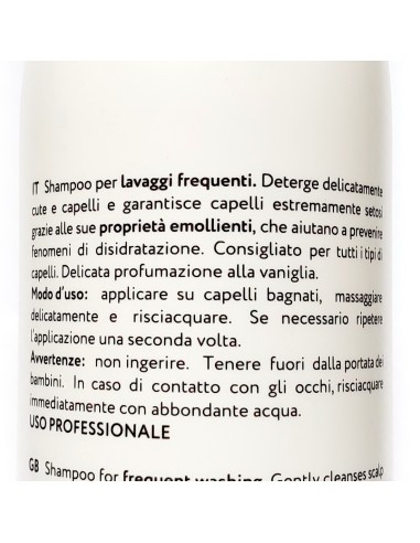 struktis shampoo professionale - 1 litro - vaniglia - lavaggi frequenti: tuttocasashop.it: igiene e cura della persona