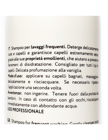 struktis shampoo professionale - 1 litro - vaniglia - lavaggi frequenti: tuttocasashop.it: igiene e cura della persona