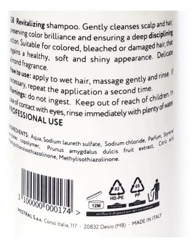 struktis shampoo professionale - 1 litro - mandorla - rivitalizzante: tuttocasashop.it: igiene e cura della persona