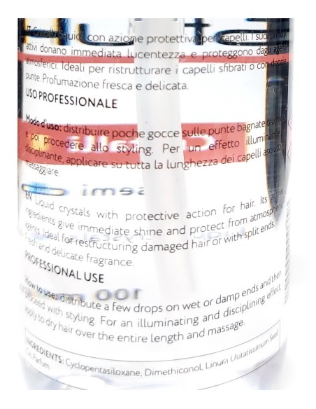 struktis cristalli liquidi - 100ml - ai semi di lino - protettivo - kestrera: tuttocasashop.it: igiene e cura della persona
