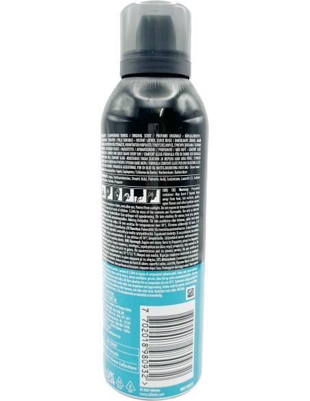 gillette schiuma da barba - 200ml - sensitive skin - pelli sensibili: tuttocasashop.it: igiene e cura della persona