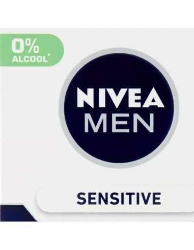 nivea for men after shave sensitive - 100ml - balsamo dopobarba senza alcool: tuttocasashop.it: igiene e cura della persona