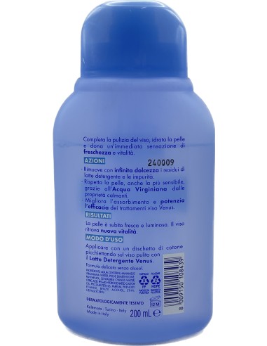 venus lozione tonica viso - 200ml - stimolante - stimola rinfresca illumina: tuttocasashop.it: igiene e cura della persona