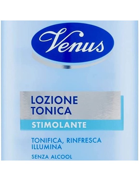 venus lozione tonica viso - 200ml - stimolante - stimola rinfresca illumina: tuttocasashop.it: igiene e cura della persona