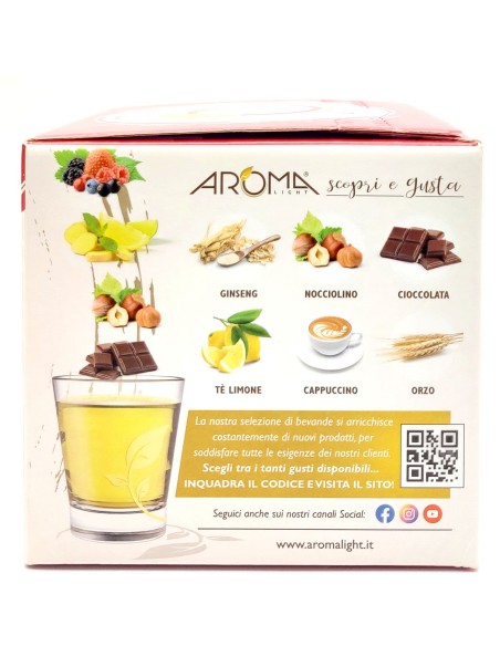 aroma light 30 capsule di gusto - zenzero e limone - compatibile nespresso: tuttocasashop.it: altro - bazar