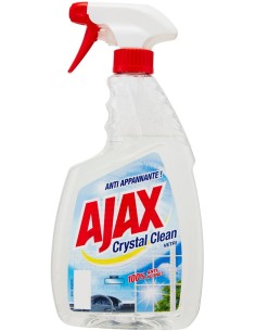 ajax crystal detergente spray per vetri e specchi - 600ml: tuttocasashop.it: pulizia e cura della casa