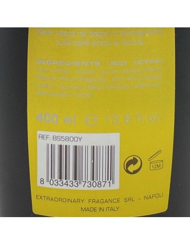 diadora shower gel - bagnodoccia - 400ml - yellow energy fragrance - uomo: tuttocasashop.it: igiene e cura della persona