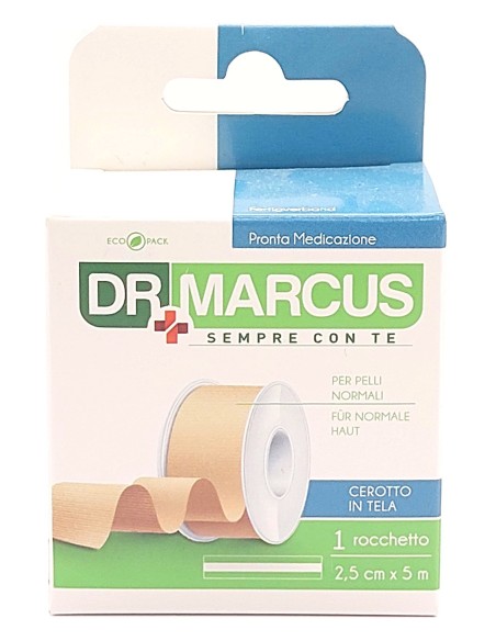 dr marcus rocchetto adesivo per medicazioni in tela - 2.5cm - 5 metri: tuttocasashop.it: igiene e cura della persona