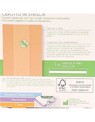 dr marcus cerotto a striscia per medicazioni - 6x50cm: tuttocasashop.it: igiene e cura della persona