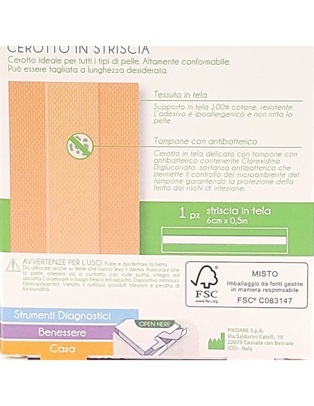 dr marcus cerotto a striscia per medicazioni - 6x50cm: tuttocasashop.it: igiene e cura della persona