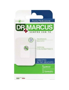 dr marcus cerotti per medicazione in tnt - 7x5cm - 5 pezzi: tuttocasashop.it: igiene e cura della persona