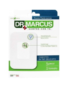 dr marcus cerotti per medicazione in tnt - 10x8cm - 5 pezzi: tuttocasashop.it: igiene e cura della persona