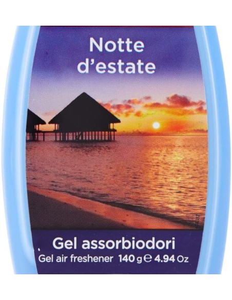 felce azzurra aria di casa gel 140g - notti d'estate: tuttocasashop.it: pulizia e cura della casa
