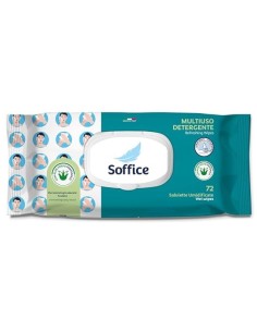 soffice 60 salviettine umidificate milleusi - family - aloe e pantenolo: tuttocasashop.it: igiene e cura della persona