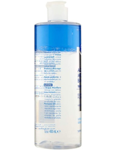 venus acqua micellare 400ml - bi-fase - trucco whaterproof viso occhi labbra: tuttocasashop.it: igiene e cura della persona