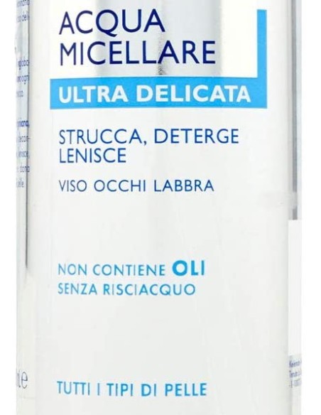 venus acqua micellare 400ml - ultra delicata - struccante viso occhi labbra: tuttocasashop.it: igiene e cura della persona
