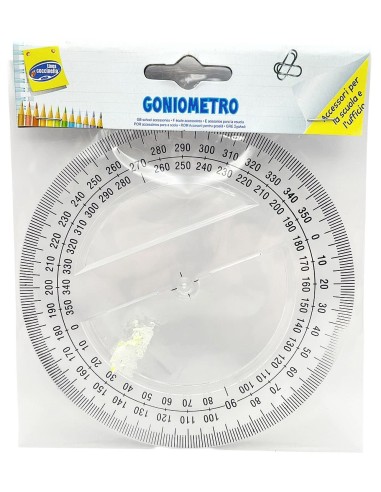 goniometro 360gradi - diametro 12cm: tuttocasashop.it: altro - bazar