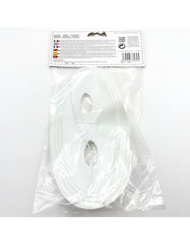 maschera carnevale bianca: tuttocasashop.it: altro - bazar