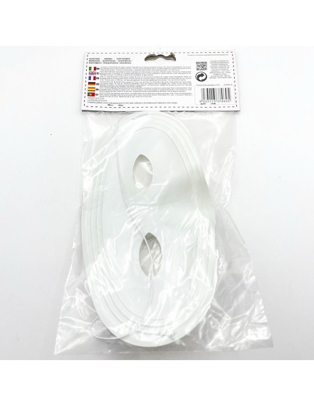 maschera carnevale bianca: tuttocasashop.it: altro - bazar