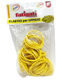 fatigati elastici da ufficio o multiuso - 50 grammi - diametro 12cm: tuttocasashop.it: altro - bazar