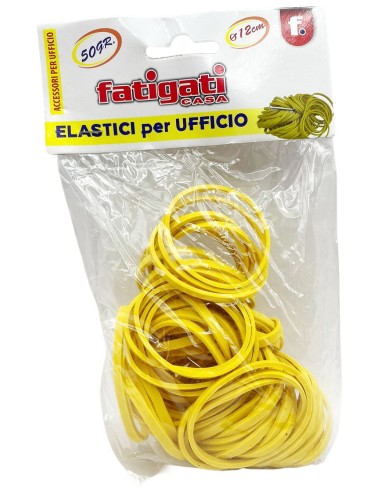 fatigati elastici da ufficio o multiuso - 50 grammi - diametro 12cm: tuttocasashop.it: altro - bazar