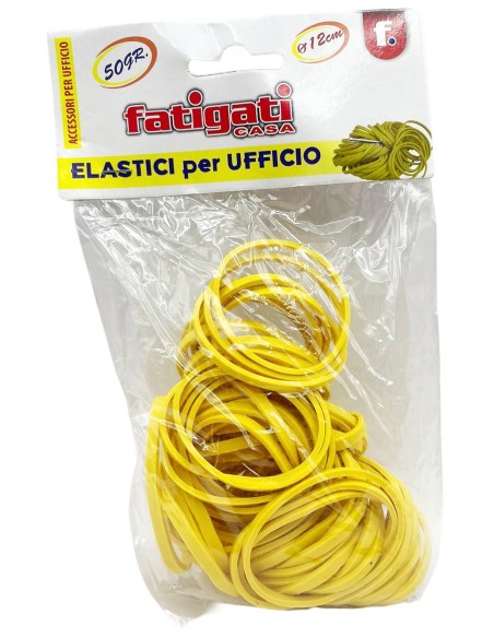 fatigati elastici da ufficio o multiuso - 50 grammi - diametro 12cm: tuttocasashop.it: altro - bazar