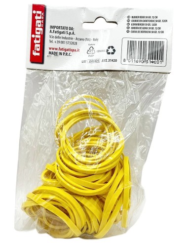fatigati elastici da ufficio o multiuso - 50 grammi - diametro 12cm: tuttocasashop.it: altro - bazar