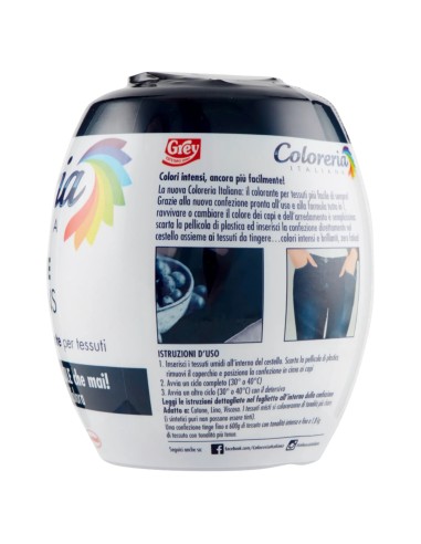 coloreria italiana colorante per tessuti - blue jeans: tuttocasashop.it: prodotti per bucato e tessuti