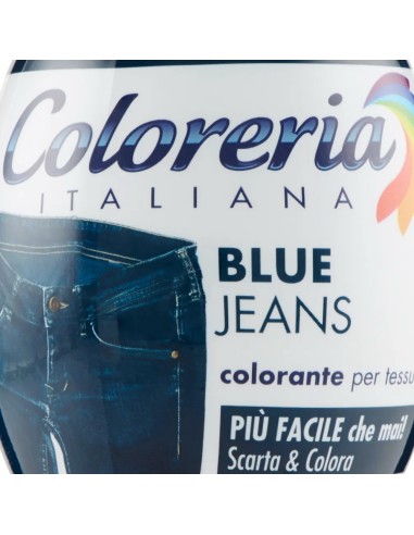 coloreria italiana colorante per tessuti - blue jeans: tuttocasashop.it: prodotti per bucato e tessuti