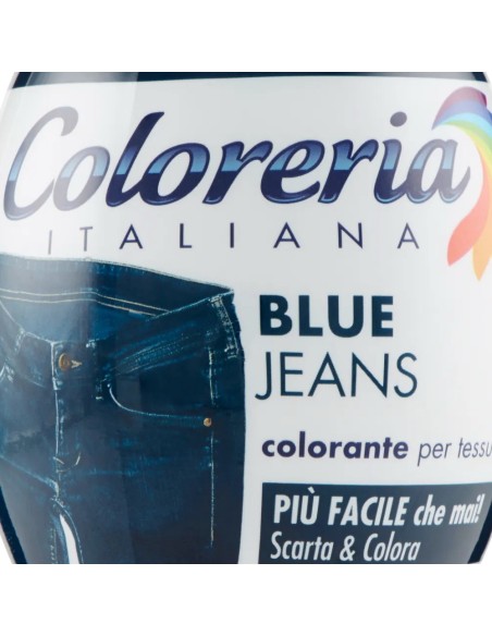 coloreria italiana colorante per tessuti - blue jeans: tuttocasashop.it: prodotti per bucato e tessuti
