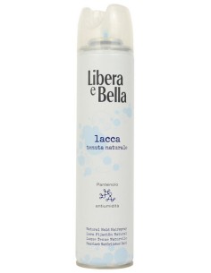 libera e bella lacca capelli 250ml - tenuta naturale - pantenolo antiumidita: tuttocasashop.it: igiene e cura della persona