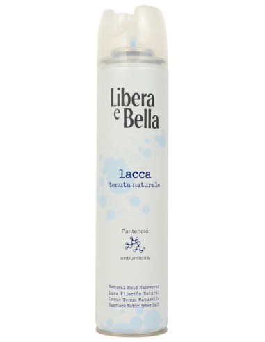 libera e bella lacca capelli 250ml - tenuta naturale - pantenolo antiumidita: tuttocasashop.it: igiene e cura della persona