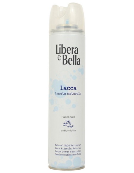 libera e bella lacca capelli 250ml - tenuta naturale - pantenolo antiumidita: tuttocasashop.it: igiene e cura della persona