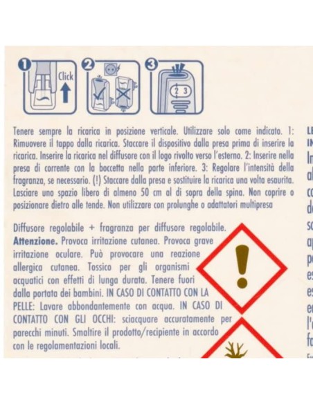 ambipur deodorante ambienti elettrico - 20ml 80 giorni - capri: tuttocasashop.it: pulizia e cura della casa
