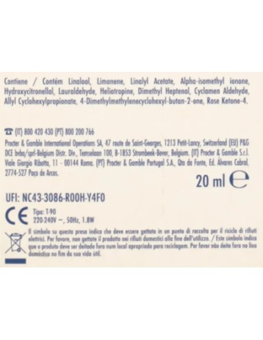 ambipur deodorante ambienti elettrico - 20ml 80 giorni - vaniglia: tuttocasashop.it: pulizia e cura della casa