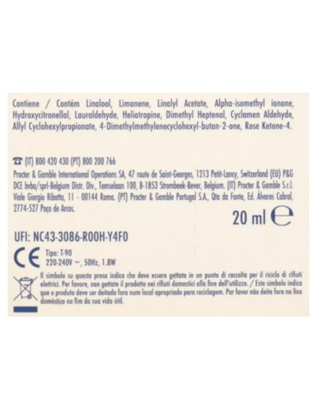 ambipur deodorante ambienti elettrico - 20ml 80 giorni - vaniglia: tuttocasashop.it: pulizia e cura della casa