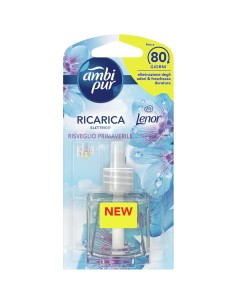 ambipur deodorante ambienti elettrico - 20ml 80 giorni ricarica - primavera: tuttocasashop.it: pulizia e cura della casa