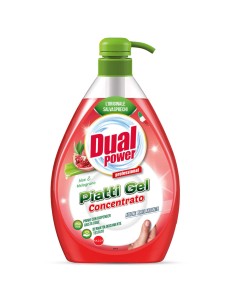 dual power detersivo per piatti e stoviglie con erogatore 1l aloe melograno: tuttocasashop.it: pulizia e cura della casa
