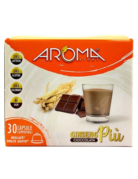 aroma light 30 capsule di gusto - ginseng piu' cioccolata - dolce gusto: tuttocasashop.it: altro - bazar