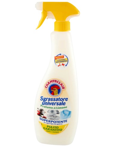 chanteclair sgrassatore universale spray 600ml - limone: tuttocasashop.it: pulizia e cura della casa
