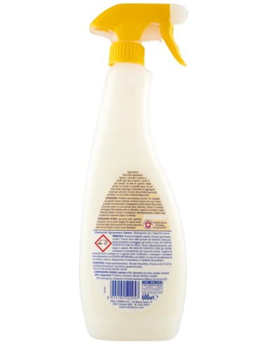 chanteclair sgrassatore universale spray 600ml - limone: tuttocasashop.it: pulizia e cura della casa