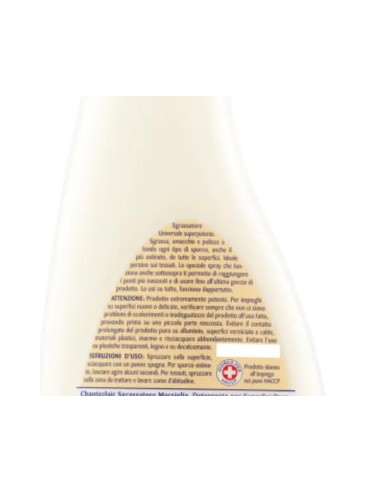 chanteclair sgrassatore universale spray 600ml - marsiglia: tuttocasashop.it: pulizia e cura della casa