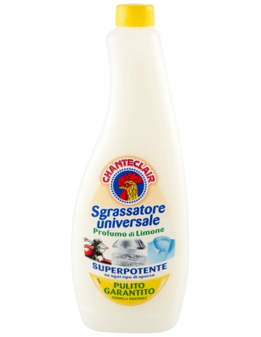 chanteclair sgrassatore universale spray 600ml - ricarica - limone: tuttocasashop.it: pulizia e cura della casa