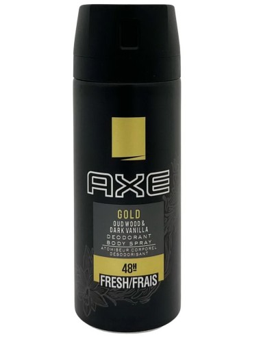 axe deodorante body spray for men - 150ml - gold dark - vaniglia: tuttocasashop.it: igiene e cura della persona