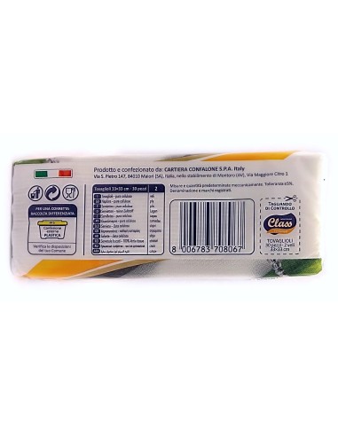 vit class tovaglioli ovattati doppio velo - 33x33cm - 30 pezzi: tuttocasashop.it: carta & monouso