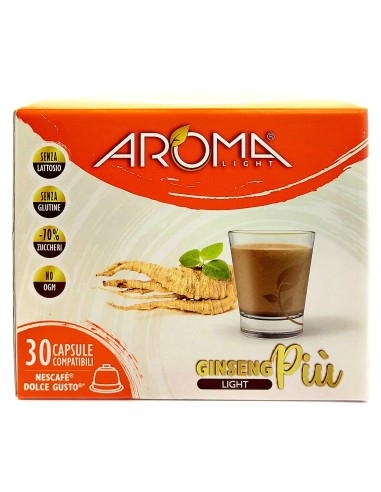 aroma light 30 capsule - ginseng piu' light senza lattosio - dolce gusto: tuttocasashop.it: altro - bazar