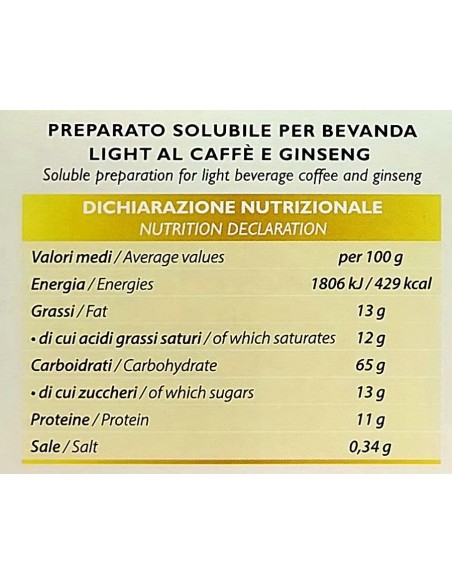 aroma light 30 capsule - ginseng piu' light senza lattosio - dolce gusto: tuttocasashop.it: altro - bazar