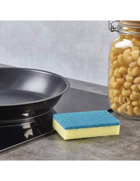 spontex zero - spugne con abrasivo - 3 pezzi - zero sporco - zero graffi: tuttocasashop.it: pulizia e cura della casa