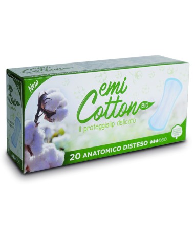 emi cotton 20 proteggislip in cotone - formato salva slip - distesi: tuttocasashop.it: igiene e cura della persona